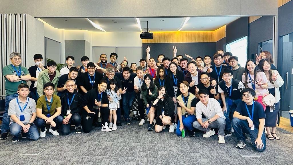 Large Ensign group team photo